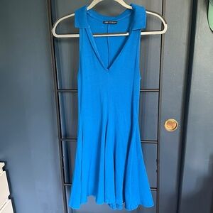 ZARA Blue Collared Mini